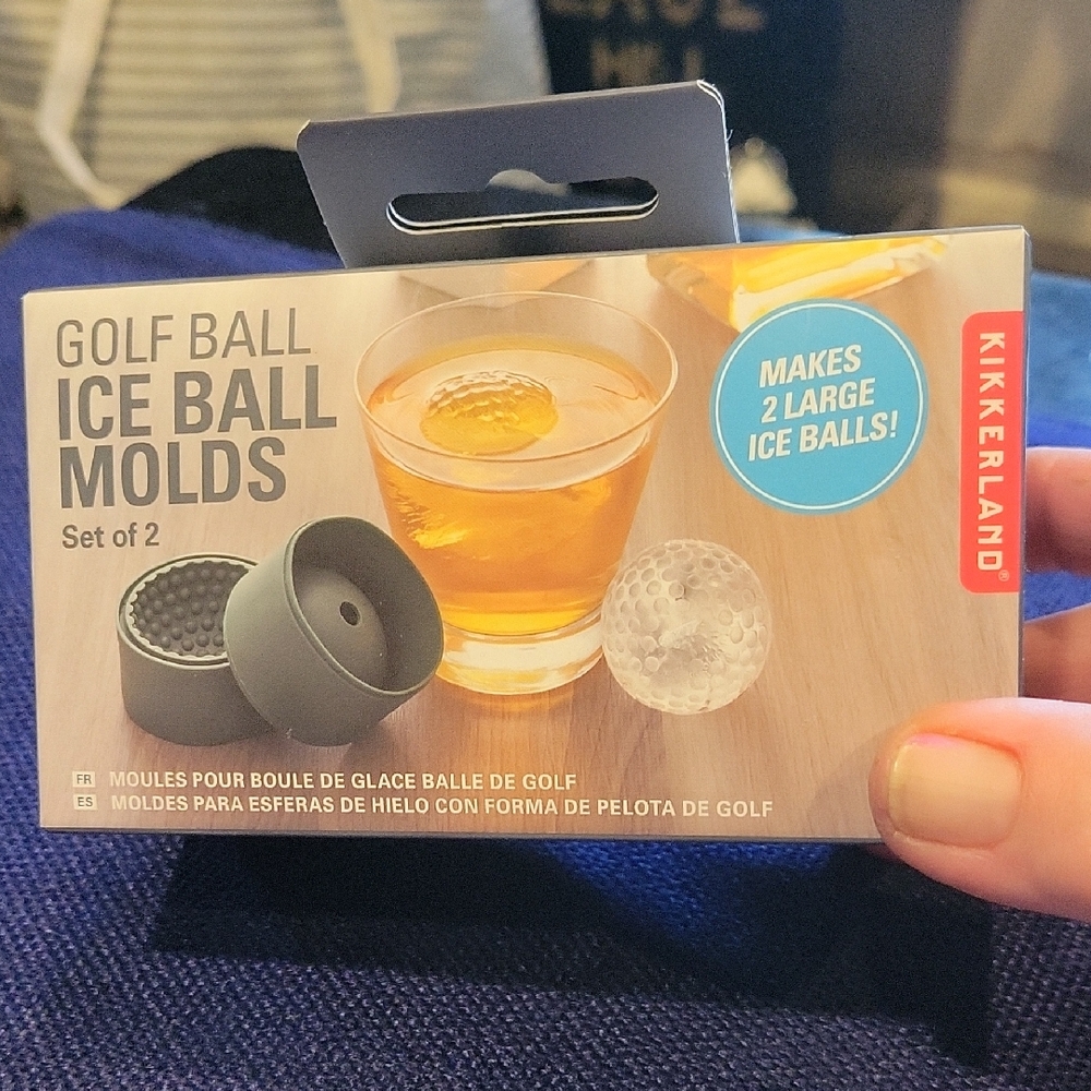Golf Ball Ice Ball Molds Set